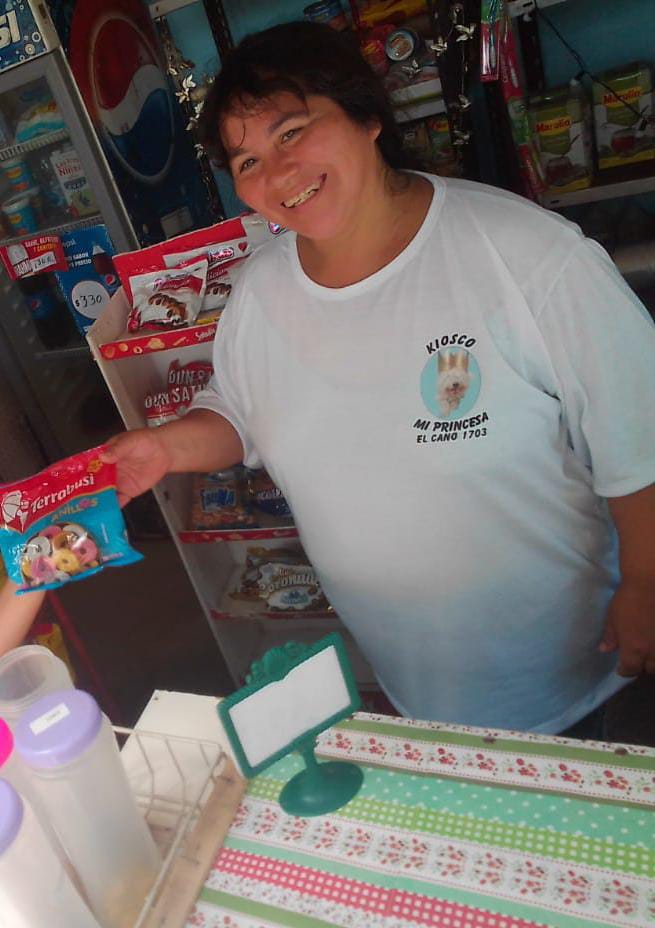 stella en el kiosco